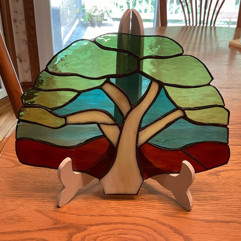Stained Glass Tree